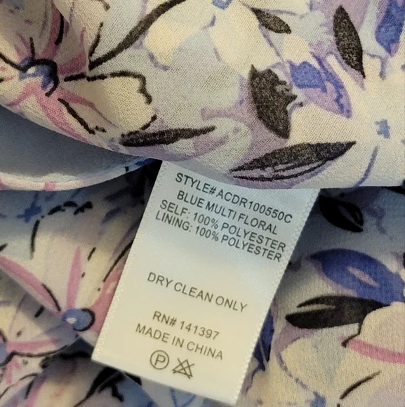 Astr Sheer Floral One Shoulder Ruffle Wrap Zip Midi Dress - Picture 9 of 10